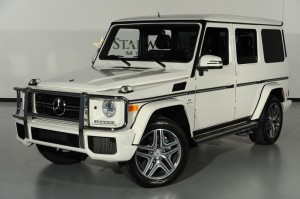 2013 Mercedes-Benz G-Class G63 AMG, 5.5L Supercharged V8, Arctic White