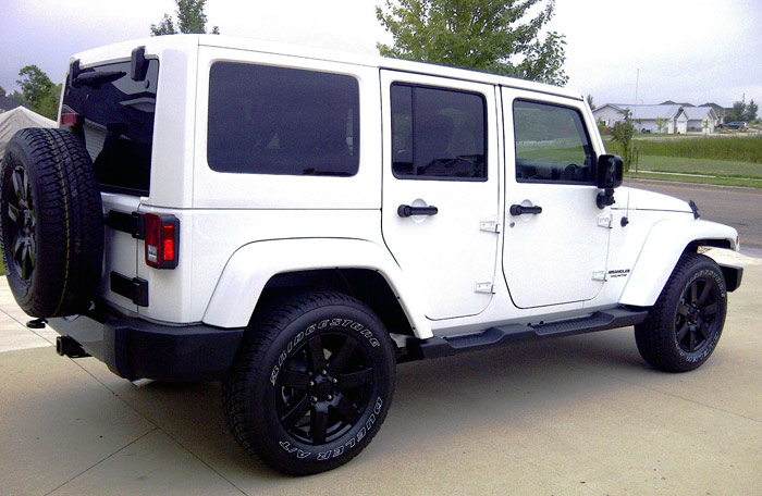 What is the sahara package on jeep wrangler