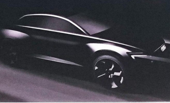 Audi Q6 Electric SUV Coupe on 2018 or 2019