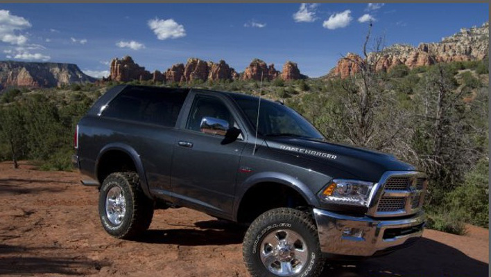 Ram Unveils 2017 Ramcharger Concept at Easter Jeep Safari 2015 in Moab