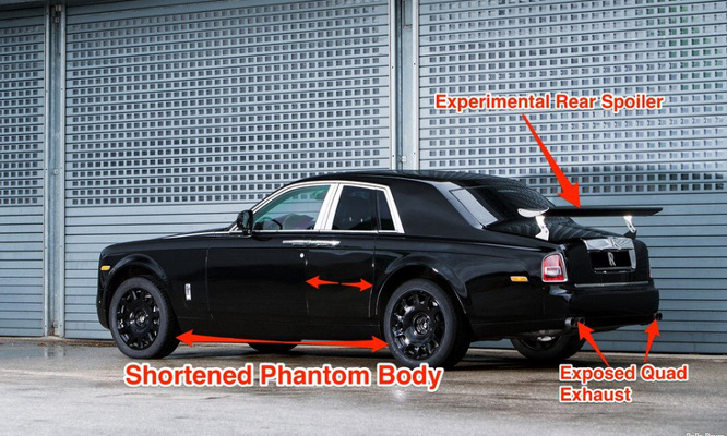 Released Roll-Royce First SUV Prototype 2