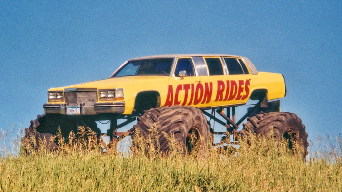 Cadillac Limousine Monster Truck