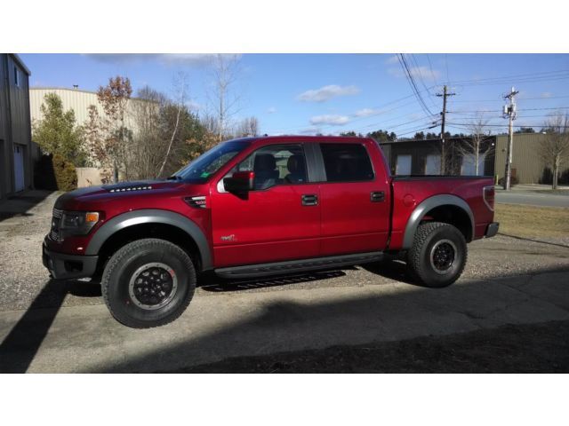 2014 Ford F-150 ROUSH RAPTOR RUBY RED SPECIAL EDITION